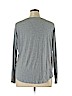 Tahari Gray Long Sleeve T-Shirt Size XL - photo 2