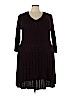 JH 100% Acrylic Burgundy Casual Dress Size 3X - photo 1