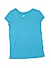 Justice 100% Cotton Blue Short Sleeve T-Shirt Size 16 - photo 1