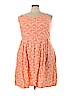 Old Navy 100% Viscose Orange Casual Dress Size 3X - photo 1
