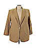Sag Harbor 100% Wool Tan Wool Blazer Size 24 - photo 1