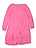 Hanna Andersson 100% Cotton Solid Pink Dress Size 150 cm / US 12 - photo 2