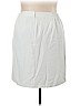Midnight Velvet 100% Polyester White Casual Skirt Size 24 - photo 2