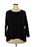 Style&Co Black Long Sleeve Top Size 2X - photo 1
