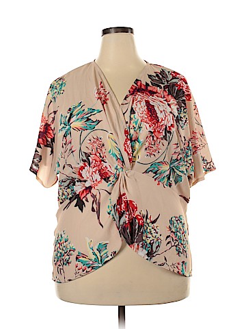 Unbranded Short Sleeve Blouse (view 1)