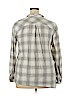 A New Day Gray Long Sleeve Button-Down Shirt Size XXL - photo 2