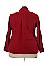 Notations Red Long Sleeve Blouse Size 3X - photo 2