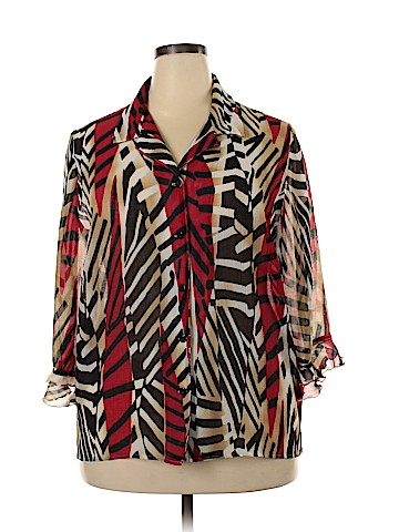 Alfred Dunner Long Sleeve Blouse (view 1)