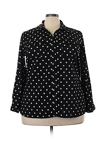 Notations Long Sleeve Blouse (view 1)