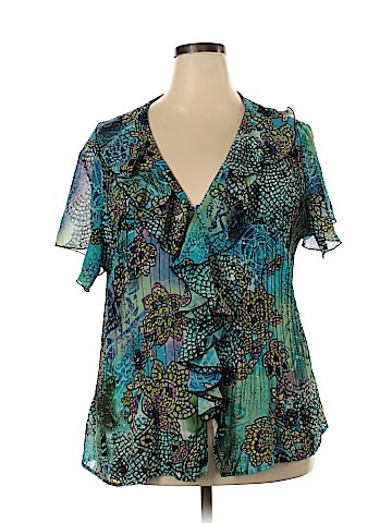 New York City Design Co. Short Sleeve Blouse (view 1)