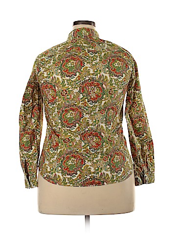 Talbots Long Sleeve Button-Down Shirt (view 2)