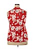 Assorted Brands 100% Polyester Red Sleeveless Top Size XL - photo 2