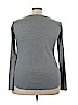a.n.a. A New Approach Gray Long Sleeve Henley Size XXL - photo 2