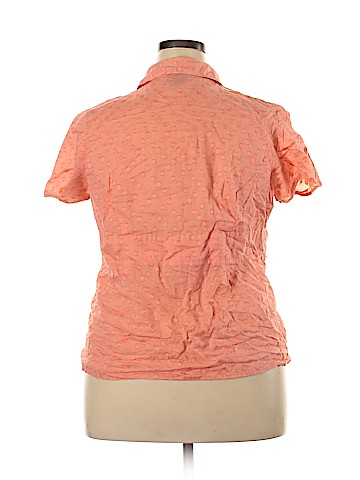 Lane Bryant Outlet Short Sleeve Blouse (view 2)