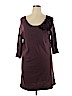 Lauren Conrad Burgundy Casual Dress Size XL - photo 1
