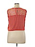 Xhilaration 100% Polyester Orange Sleeveless Top Size XL - photo 2