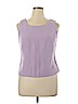 Studio 1 100% Polyester Purple Sleeveless Top Size 14 - photo 1
