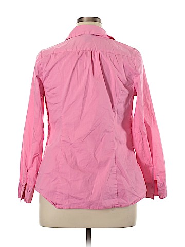 Lane Bryant Long Sleeve Button-Down Shirt (view 2)