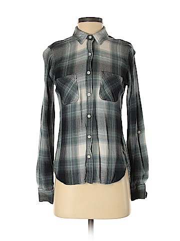 Mossimo Supply Co. Long Sleeve Blouse (view 1)