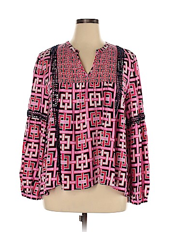 Crown & Ivy Long Sleeve Blouse (view 1)