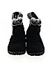 Khombu Black Ankle Boots Size 8 - photo 2
