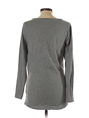 Bump Start by Motherhood Maternity Long Sleeve T-Shirt (view 2)