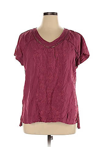 Gloria Vanderbilt Short Sleeve Blouse (view 1)
