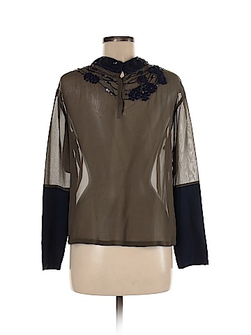 Dries Van Noten Short Sleeve Silk Top (view 2)