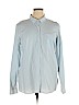 Old Navy 100% Cotton Blue Long Sleeve Button-Down Shirt Size XL (tall) - photo 1