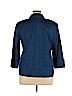 Talbots 100% Cotton Blue Jacket Size 16 - photo 2
