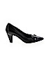 Salvatore Ferragamo 100% Leather Black Heels Size 7 1/2 - photo 1