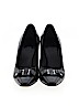 Salvatore Ferragamo 100% Leather Black Heels Size 7 1/2 - photo 2