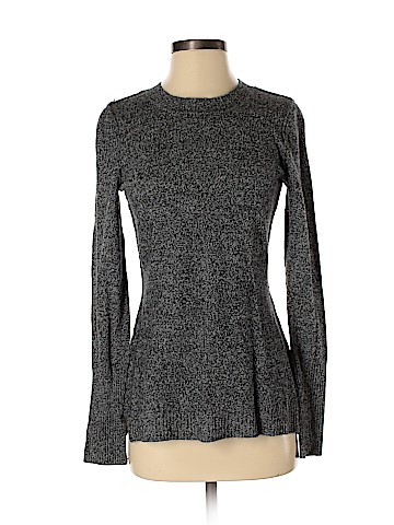 Aqua Cashmere Pullover Sweater (view 1)