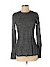 Aqua 100% Cashmere Gray Cashmere Pullover Sweater Size S - photo 1