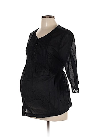 Old Navy - Maternity 3/4 Sleeve Blouse (view 1)