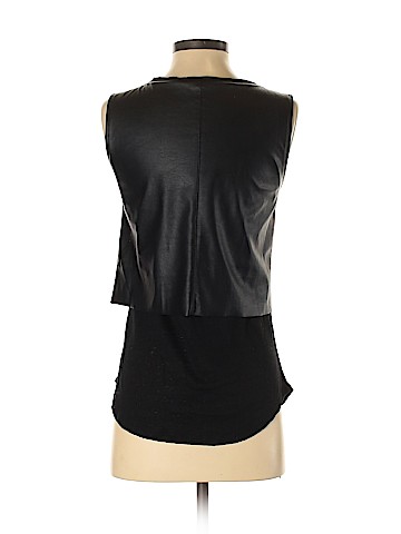 Generation Love Faux Leather Top (view 2)