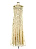 Damianou 100% Polyester Gold Cocktail Dress Size XL - photo 1
