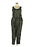 Torrid 100% Cotton Green Jumpsuit Size 2X Plus (2) - photo 1