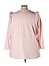 Nike 100% Cotton Pink Long Sleeve Top Size 4X - photo 2