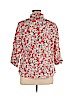 CJ Breeze 100% Cotton Red Long Sleeve Button-Down Shirt Size 1X - photo 2