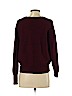 Elodie Burgundy Pullover Sweater Size XS - photo 2