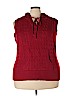 Lane Bryant Red Pullover Sweater Size 28 - 26 Plus - photo 1