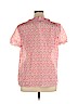 Gap Pink Short Sleeve Blouse Size XL - photo 2