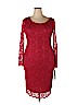 Tiana B. Red Cocktail Dress Size 18 - photo 1
