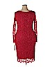 Tiana B. Red Cocktail Dress Size 18 - photo 2