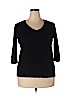 Merona Black Pullover Sweater Size XXL - photo 1