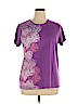 Sonoma Goods for Life Purple Short Sleeve T-Shirt Size XL - photo 1