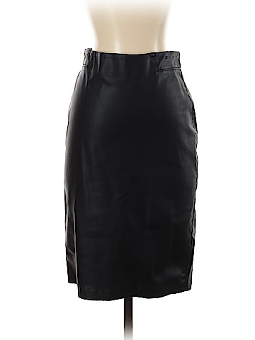 Zara Faux Leather Skirt (view 1)