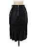 Zara 100% Polyester Black Faux Leather Skirt Size XS - photo 2