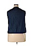 Napa Valley 100% Cotton Blue Vest Size 2X - photo 2